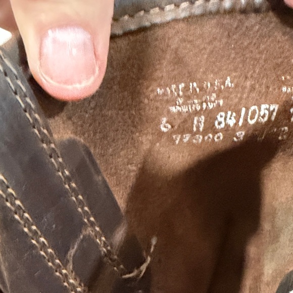 Frye Dark Brown Leather Moto Boots - Picture 2 of 5